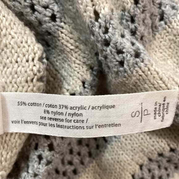 Bethany Mota Striped Scoop-Back Knit Sweater​​​​​​​ - Picture 15 of 16